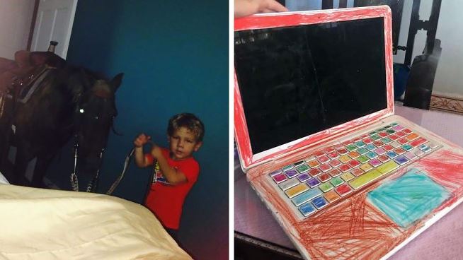 Takto to dopadne, ke nechte na moment deti sam 